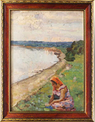 Аврутис Хаим Авраамович. На берегу речки